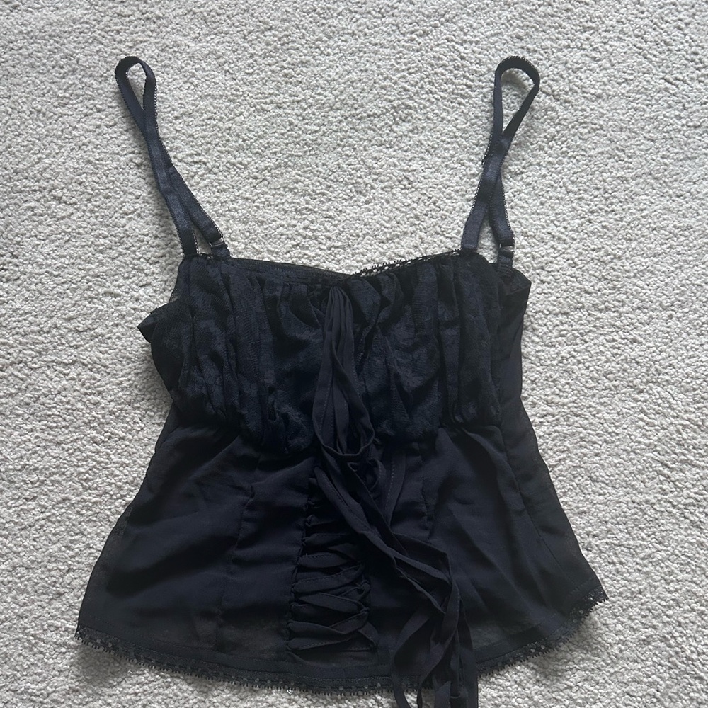 Sold out NIB Forest Ink Obsidian Calpurnia Cami top size XXS